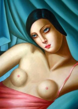 ピンクのシャツ 1933 年当時のタマラ・デ・レンピカ Oil Paintings